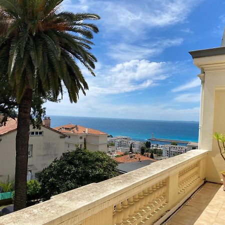 Palmeraie - Magnifique Appartement D'Epoque Avec Vue Mer 4 Personnes Avec Terrasse Le Port Nice Exteriör bild
