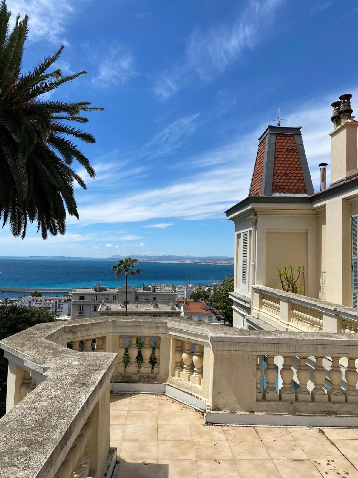 Palmeraie - Magnifique Appartement D'Epoque Avec Vue Mer 4 Personnes Avec Terrasse Le Port Nice Exteriör bild